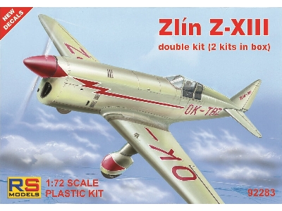 Zlin Z-xiii - Double Kit (2 Kits In Box) - image 1