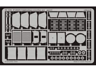 P-38J/ L exterior 1/32 - Trumpeter - image 1