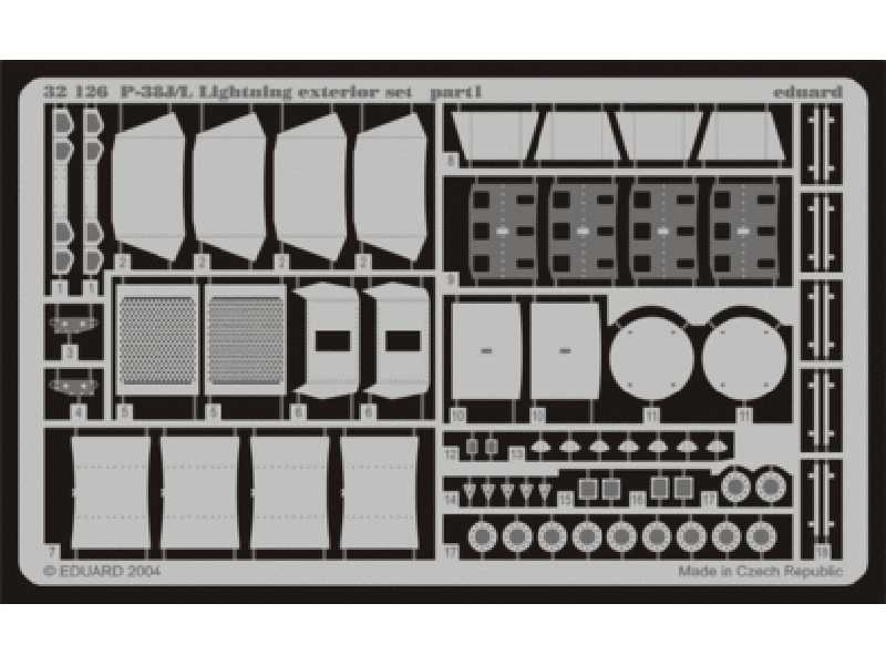 P-38J/ L exterior 1/32 - Trumpeter - image 1