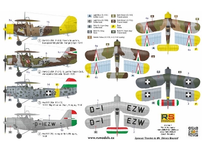 Heinkel He-46 E-2un - Hungarian Reconnaissance Aircraft - image 2