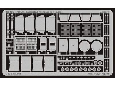 P-38J/ L exterior 1/32 - Trumpeter - image 2