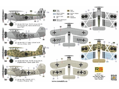 Heinkel He-46c - Reconnaissance Aircraft In Spanish Services - image 2