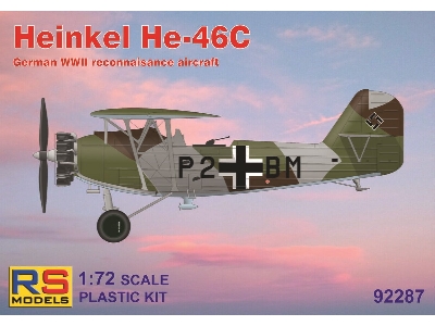 Heinkel He-46c - German Wwii Reconnaissance Aircraft - image 1