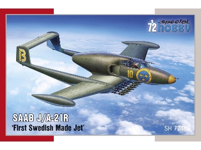 SAAB J/A-21R First Swedish Made Jet - image 1