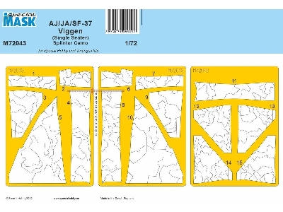 Aj/Ja/Sf-37 Viggen (Single Seater) Splinter Camo - image 1