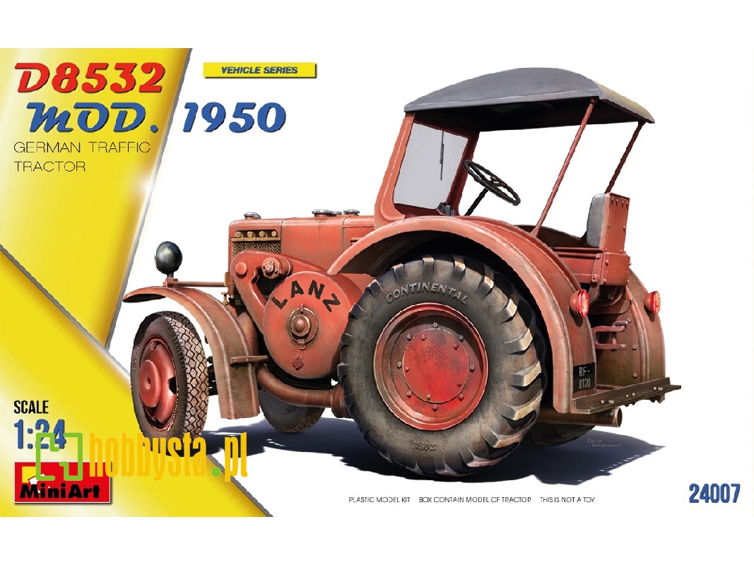 German Traffic Tractor D8532  Mod.1950 - image 1