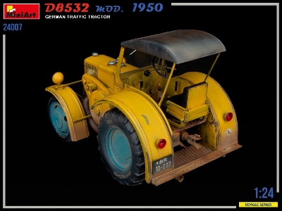 German Traffic Tractor D8532  Mod.1950 - image 21