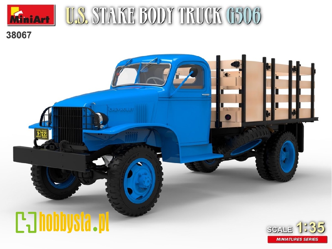 U.S. Stake Body Truck G506 - image 1