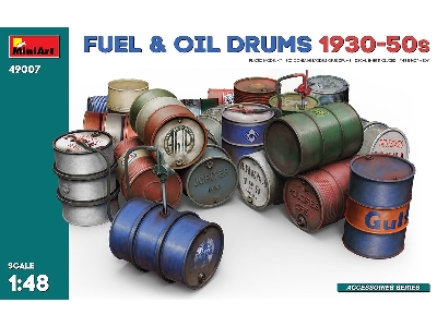 Fuel & Oil Drums 1930-50s - image 1