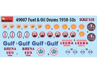 Fuel & Oil Drums 1930-50s - image 2
