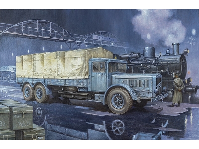 VOMAG 8LR LKW WWII German Heavy Truck - image 1