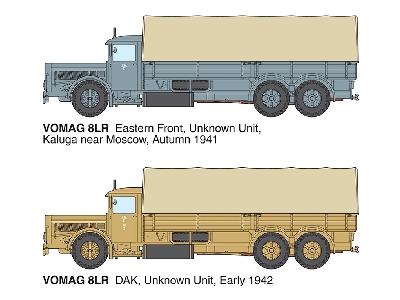 VOMAG 8LR LKW WWII German Heavy Truck - image 3