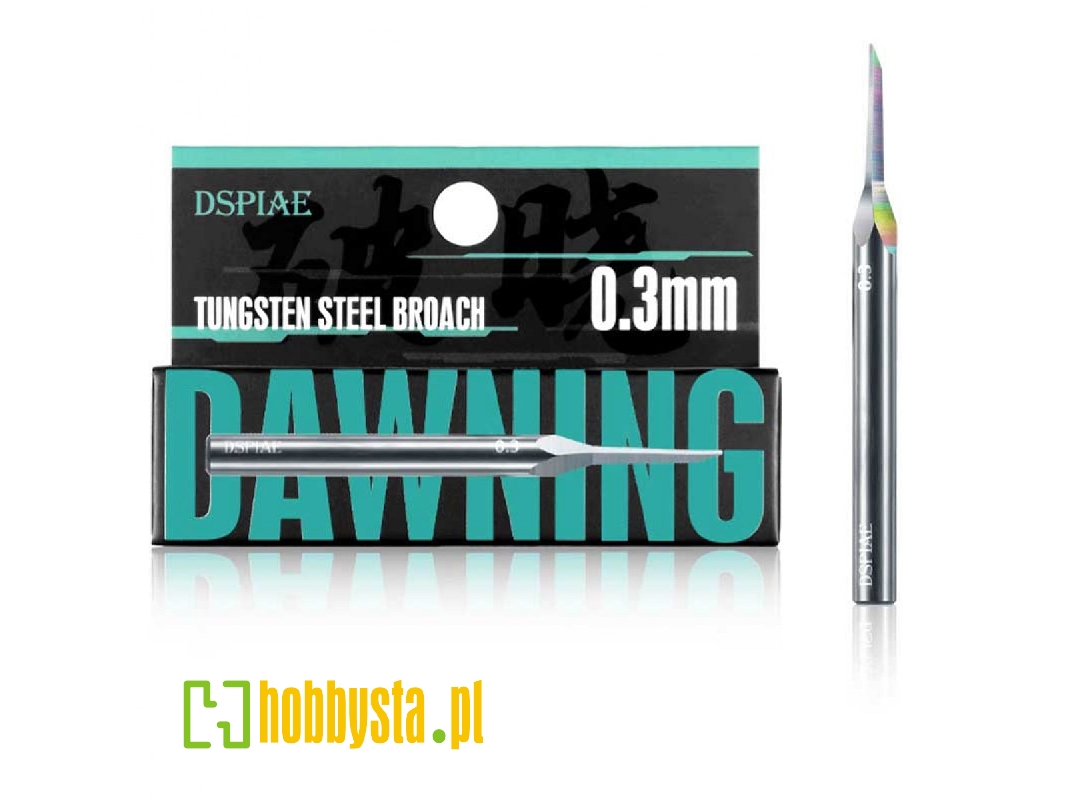 Xpb-03 Dawning Tungsten Steel Push Broach 0.3mm - image 1