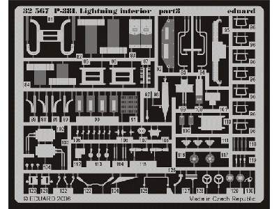 P-38L interior 1/32 - Trumpeter - image 4