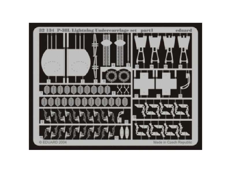 P-38L undercarriage 1/32 - Trumpeter - image 1