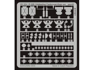 P-38L undercarriage 1/32 - Trumpeter - image 3