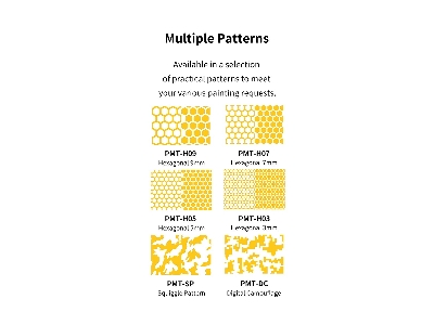 Pmt-sp Precut Masking Tape - Squiggle Pattern - image 6