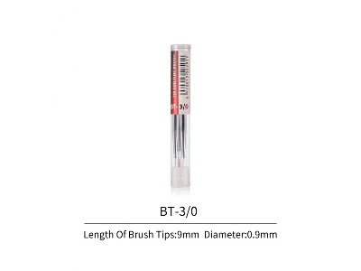 Fbt-3/0 Fine Brush Tips 3/0 (3 Pcs) - image 1