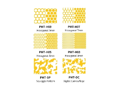 Pmt-h03 3mm Precut Masking Tape - 3mm Hexagonal - image 4