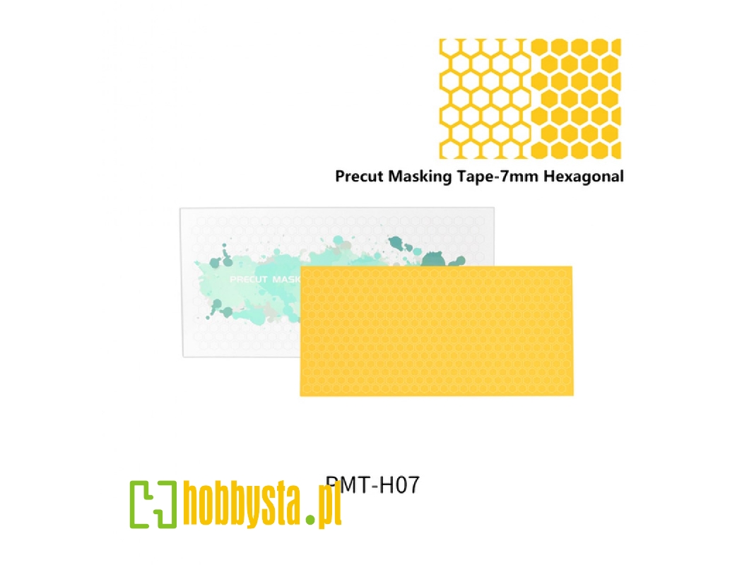 Pmt-h07 7mm Precut Masking Tape - 7mm Hexagonal - image 1