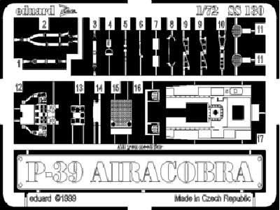 P-39 1/72 - Academy Minicraft - image 1