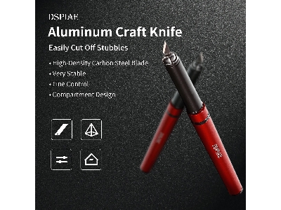 Dk-1 Aluminium Alloy Hobby Knife - image 2