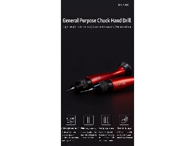 At-vhds General Purpose Chuck Hand Drill - image 1