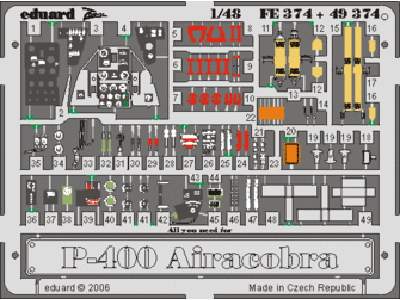 P-39/ P-400 1/48 - Hasegawa - - image 1