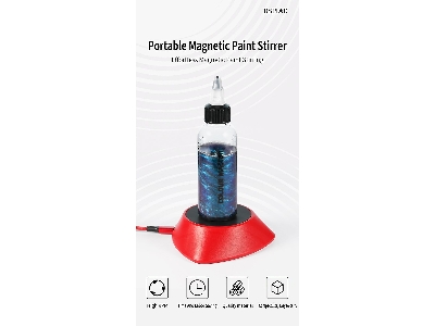 Ms-01le Portable Magnetic Paint Stirrer - image 5