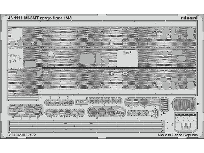 Mi-8MT cargo floor 1/48 - TRUMPETER - image 1