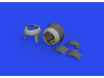 F4F-3 engine mid PRINT 1/48 - EDUARD - image 2