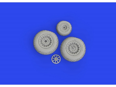 B-25J wheels 1/48 - HONG KONG MODELS - image 9