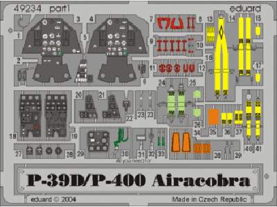 P-39D/ P-400 1/48 - Eduard - image 1