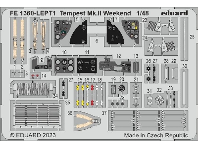 Tempest Mk. II Weekend 1/48 - EDUARD - image 1