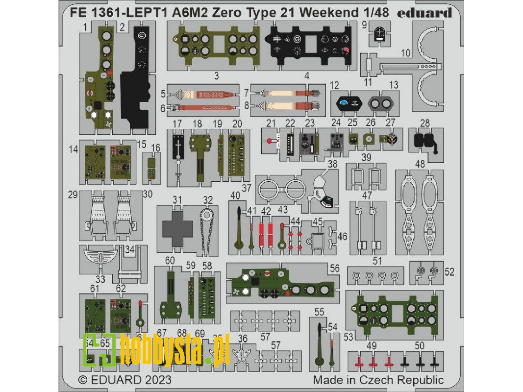 A6M2 Zero Type 21 Weekend 1/48 - EDUARD - image 1