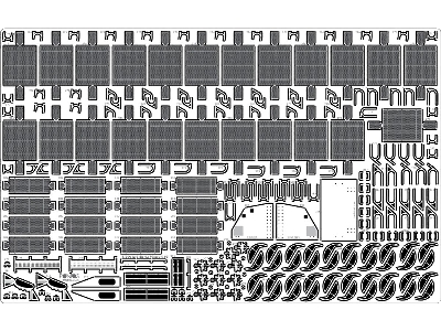 Battleship Uss Iowa Bb-61 1944 Detail Up Set (No Wooden Deck) (For Trumpeter 03706) - image 29