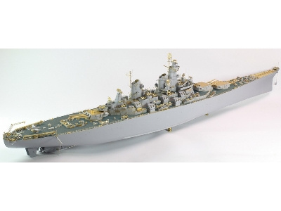 Battleship Uss Iowa Bb-61 1944 Detail Up Set (20b Deck Blue Deck) (For Trumpeter 03706) - image 12