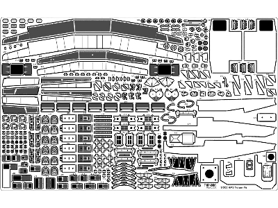 British Battleship Hms Nelson Detail Up Set (For Trumpeter 03708) - image 8