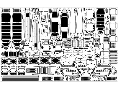 British Battleship Hms Nelson Detail Up Set (For Trumpeter 03708) - image 10