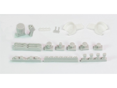 British Battleship Hms Rodney 1942 Detail Up Set (For Trumpeter 03709) - image 6