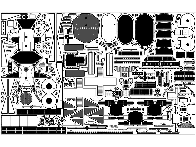 British Battleship Hms Rodney 1942 Detail Up Set (For Trumpeter 03709) - image 11