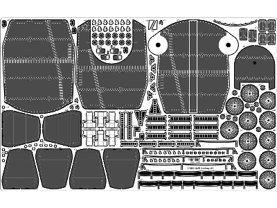 British Battleship Hms Rodney 1942 Detail Up Set (For Trumpeter 03709) - image 14