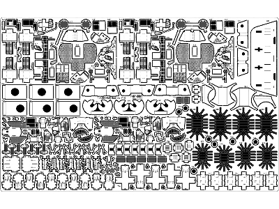 British Battleship Hms Rodney 1942 Detail Up Set (For Trumpeter 03709) - image 19