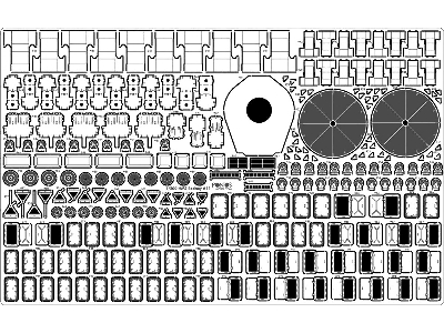 British Battleship Hms Rodney 1942 Detail Up Set (For Trumpeter 03709) - image 22