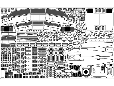 British Battleship Hms Rodney 1942 Detail Up Set (For Trumpeter 03709) - image 24