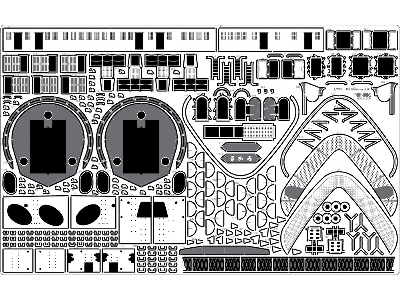 Ijn Mikasa 1905 Detail Up Set (For Trumpeter / Merit 62004) - image 5
