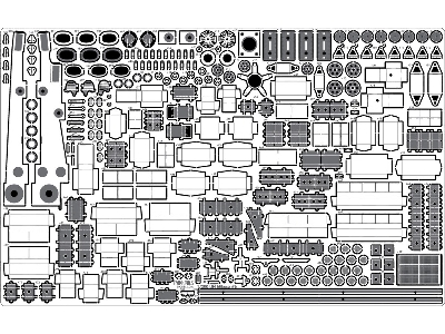 Ijn Mikasa 1905 Detail Up Set (For Trumpeter / Merit 62004) - image 7