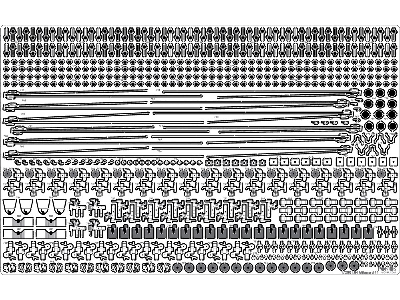 Ijn Mikasa 1905 Detail Up Set (For Trumpeter / Merit 62004) - image 12