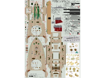 Ijn Mikasa 1905 Detail Up Set (For Trumpeter / Merit 62004) - image 20