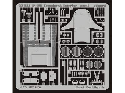 P-40B interior 1/32 - Trumpeter - image 3